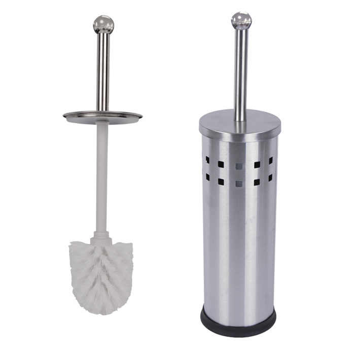 Stainless Steel Toilet Brush Set - Image 2