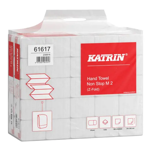 Katrin Classic Z-Fold Paper Hand Towels Non-Stop (4000 Sheets) - Image 2
