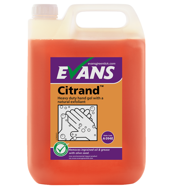 Evans Citrand Heavy Duty Hand Cleaner 5L