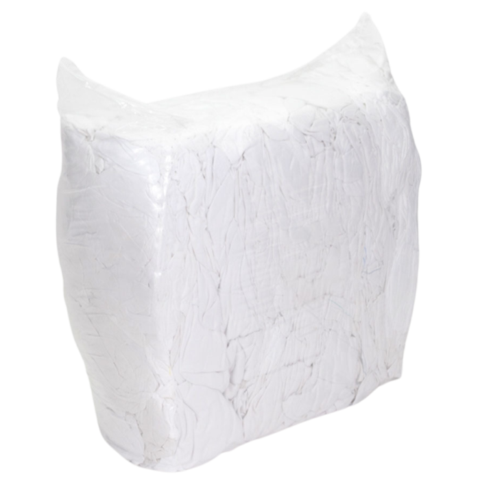 Premium White Sheeting Rags 10kg (Lint Free)