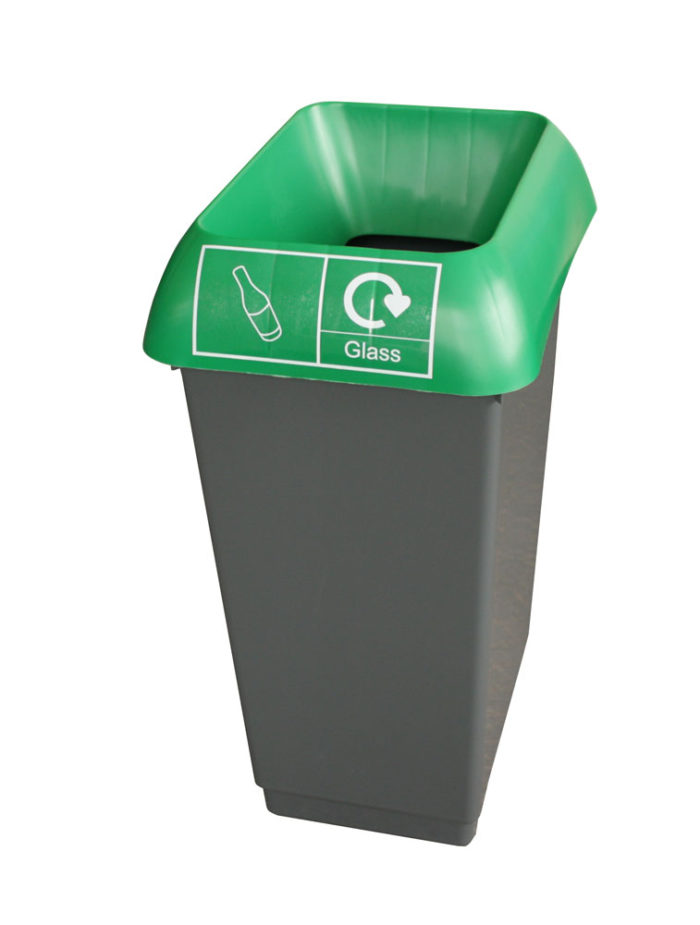 Open Top Recycling Waste Bin (Various Colours) - Image 5