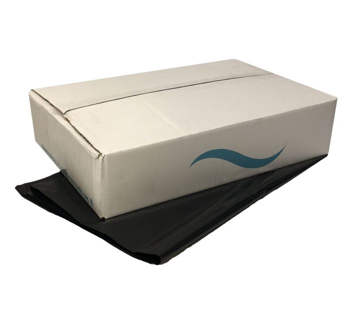Black Compactor Sacks 40x50x50" 20kg (50 Box)