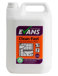 Evans Clean Fast Heavy Duty Washroom Cleaner 5L