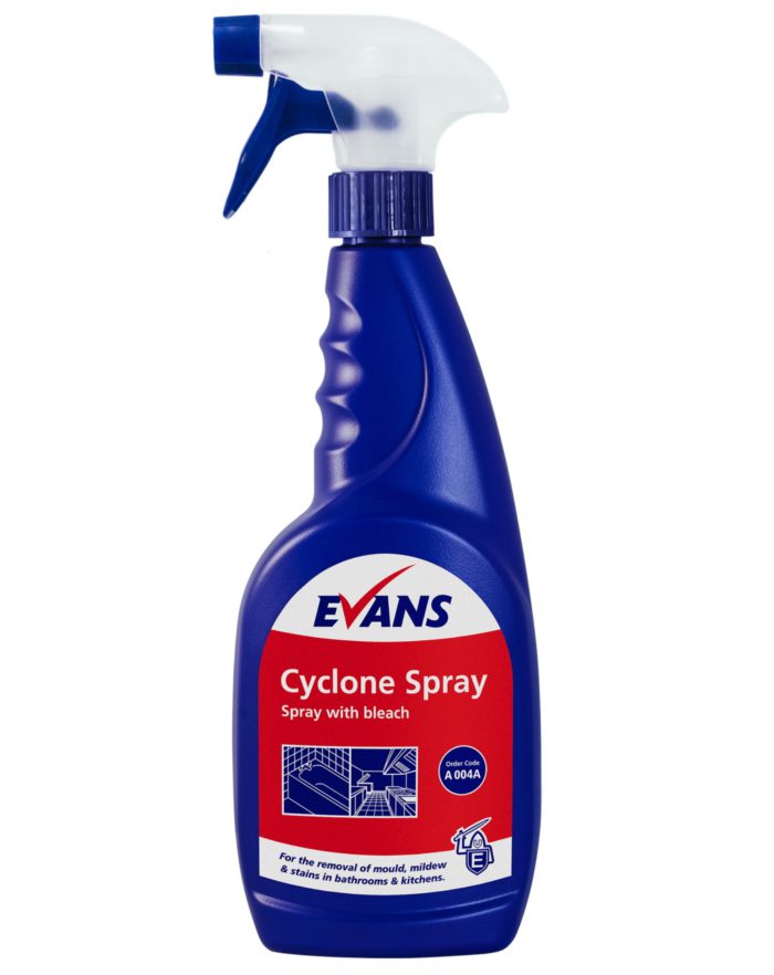 Evans Cyclone Spray with Bleach 750ml
