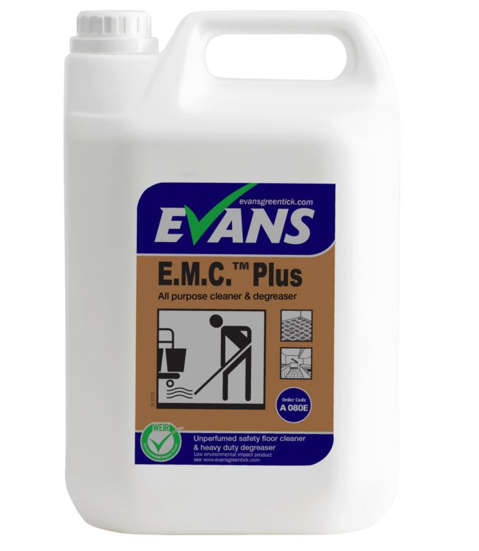 Evans E.M.C. Plus Alkaline Cleaner & Degreaser 5L