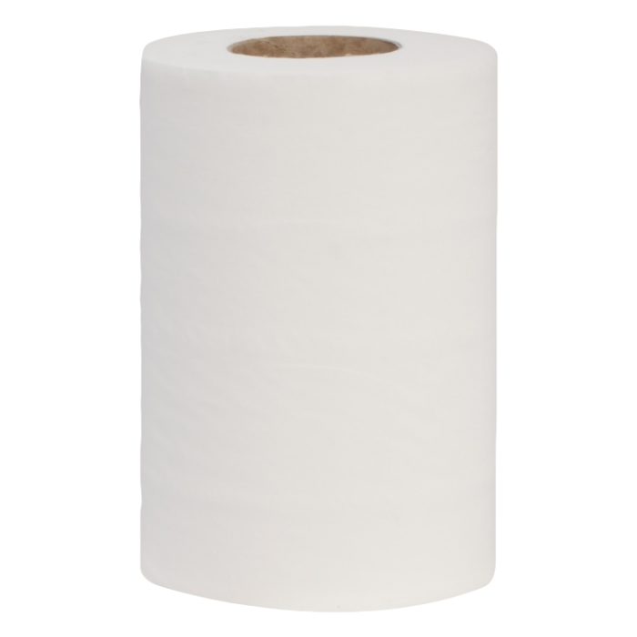White Mini Centrefeed Rolls 2-Ply 60m (12 Rolls)
