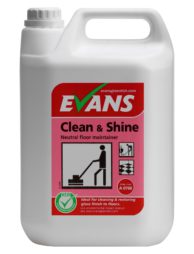 Evans Clean & Shine Floor Polish & Maintainer Cleaner 5L