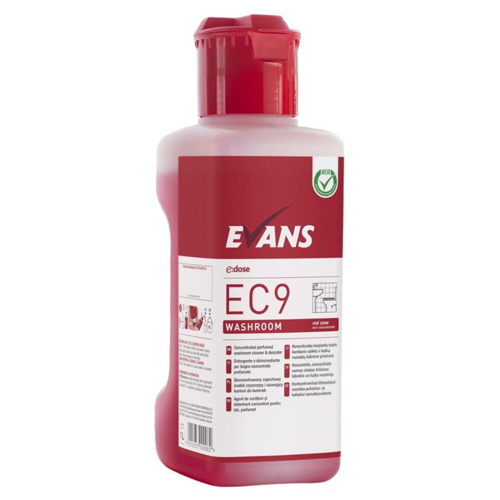 Evans E Dose EC9 Washroom Cleaner Concentrate 1L