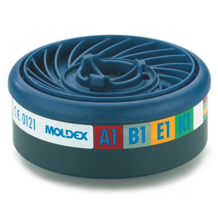 Moldex 9400 ABEK1 Gas & Vapour Filters (5 Pairs)
