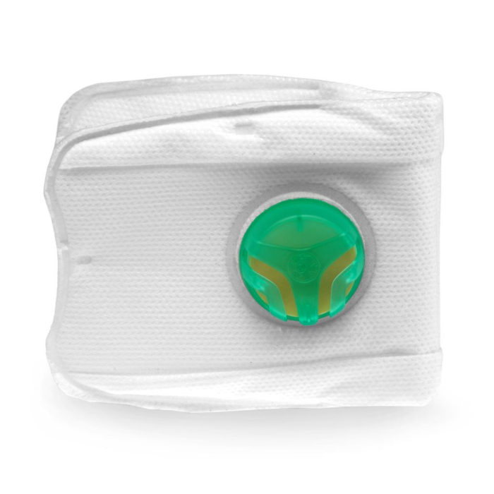 BLS 860 Flat Folded Valved Respirator FFP3 R D (10 Box) - Image 2