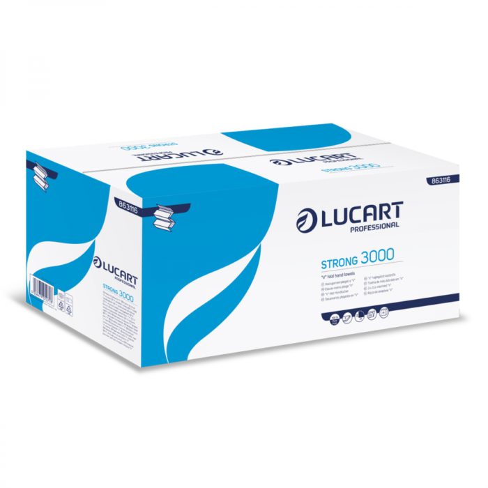 Interfold Hand Towels White 2-Ply (3000 Sheets) - Image 2