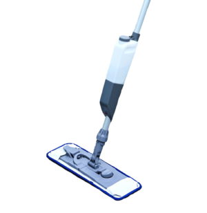 Pro-mist Microfibre Flat Mop Kit