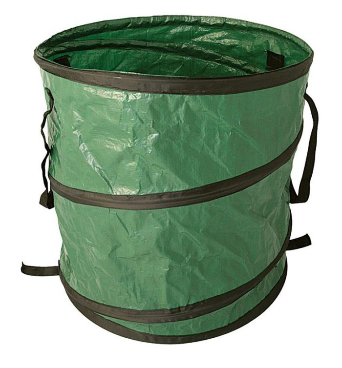 Green Pop-Up Garden Bin 170L