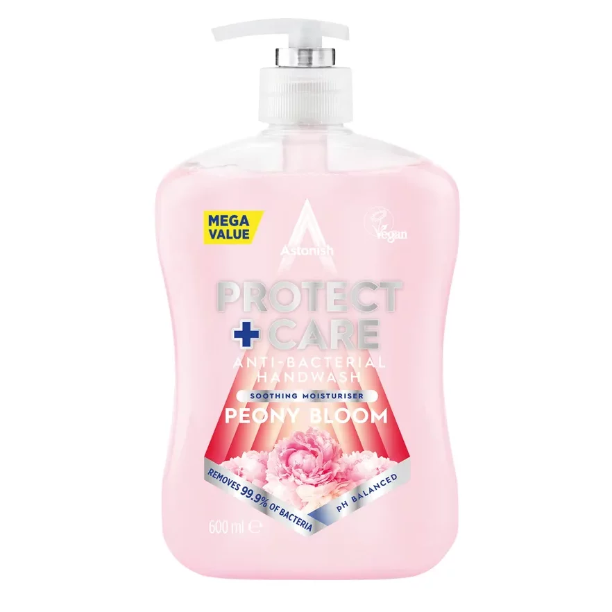 Astonish Anti-Bacterial Peony Bloom Hand Soap 600ml
