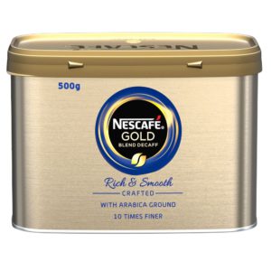 Nescafe Gold Blend Instant Decaffeinated Coffee 500g