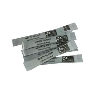 Fair Trade White Sugar Sticks (1000 Box)