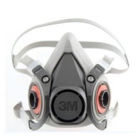 3M 6000 Reusable Half Mask Respirator - Large