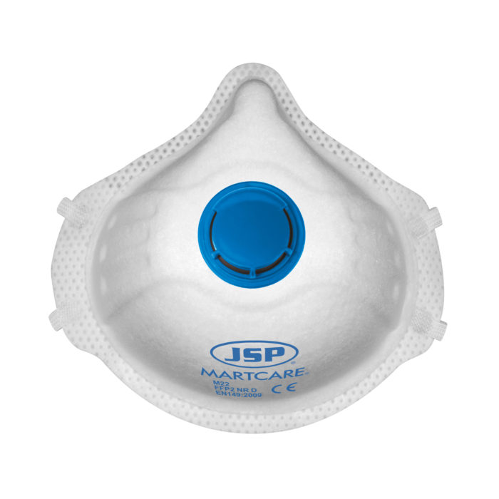 JSP Martcare M22 Moulded Disposable Mask FFP2 (10 Box)
