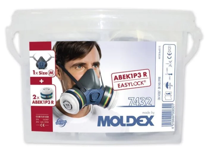 Moldex 7432 Half Mask Respirator ABEK1P3 - Image 2