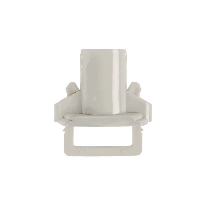 Big White Socket & Clip