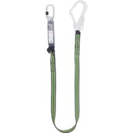 Kratos Shock Absorbing Webbing Lanyard with Scaff Hook 1.8m