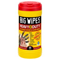 Big Wipes Heavy-Duty Wipes Tub (100 Wipes)