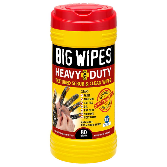 Big Wipes Heavy-Duty Wipes Tub (100 Wipes)
