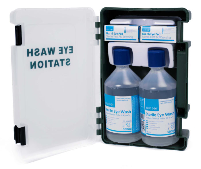 Standard Eyewash Station (2 x 500ml Bottles)