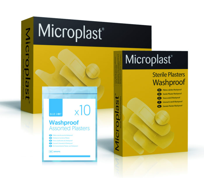 Microplast Washproof Plasters (100 Assorted Box)