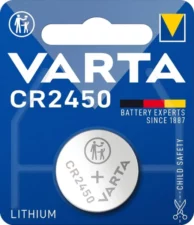 Varta CR2450 Lithium Coin Cell Battery
