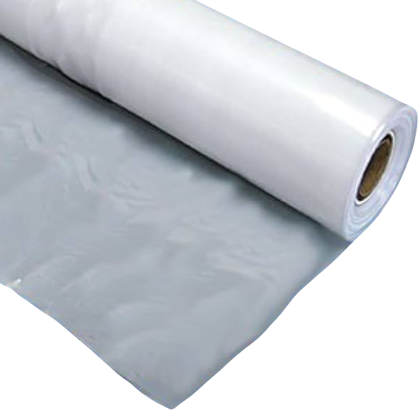 Clear Heavy Duty Polythene Sheeting 500g 4 x 25m