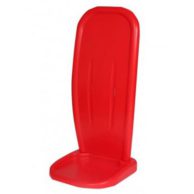 Single Red Moulded Fire Extinguisher Stand