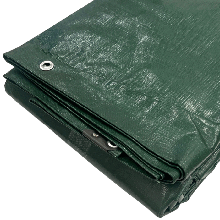 Green Heavy Duty Waterproof Tarpaulin (250GSM)