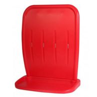 Double Red Moulded Fire Extinguisher Stand