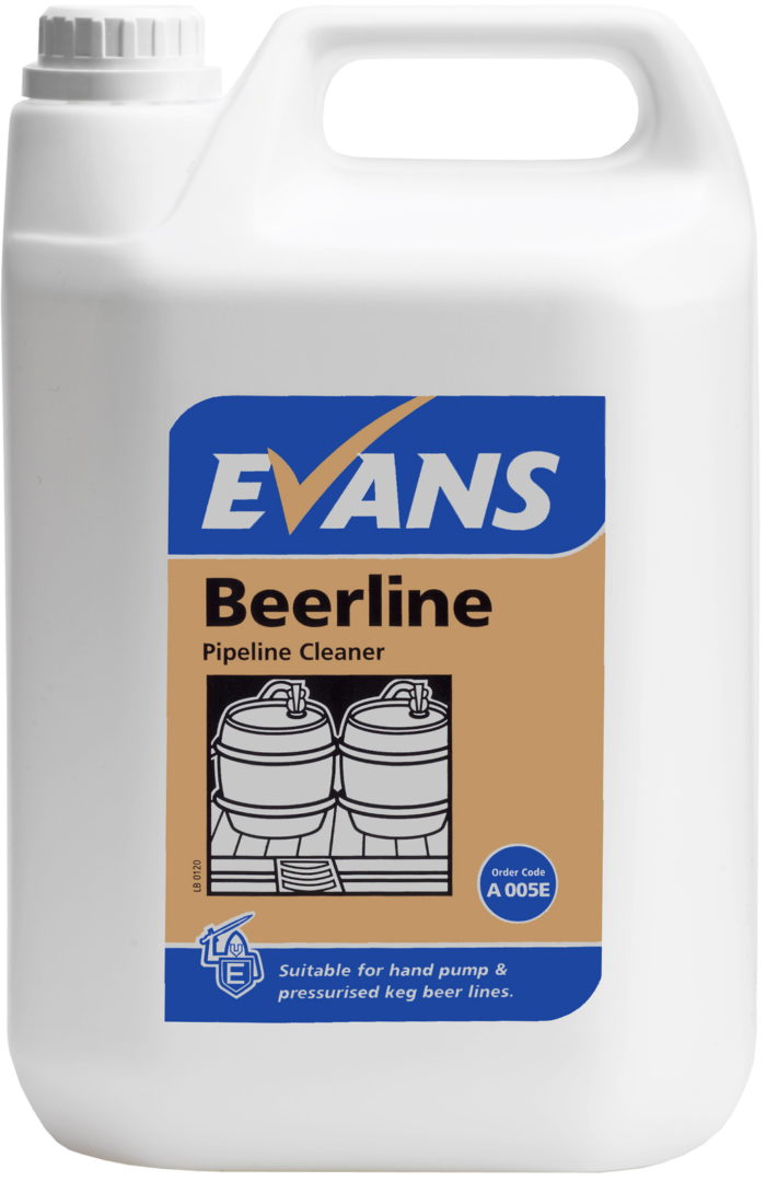 Evans Beerline Pipeline Cleaner with Chlorine 5L