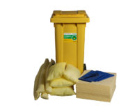 Ecospill 120L Chemical Spill Kit with Wheelie Bin