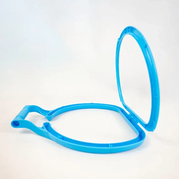 Blue Litter Picking Hoop Bin Bag Holder - Image 2
