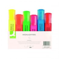 Q-Connect Assorted Highlighter Pens (Pack of 6)