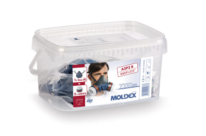 Moldex 7232 Half Mask Respirator A2P3 - Image 2