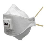 3M Aura 9312+ FFP1 Valved Flat-Fold Dust Mask (10 Box)