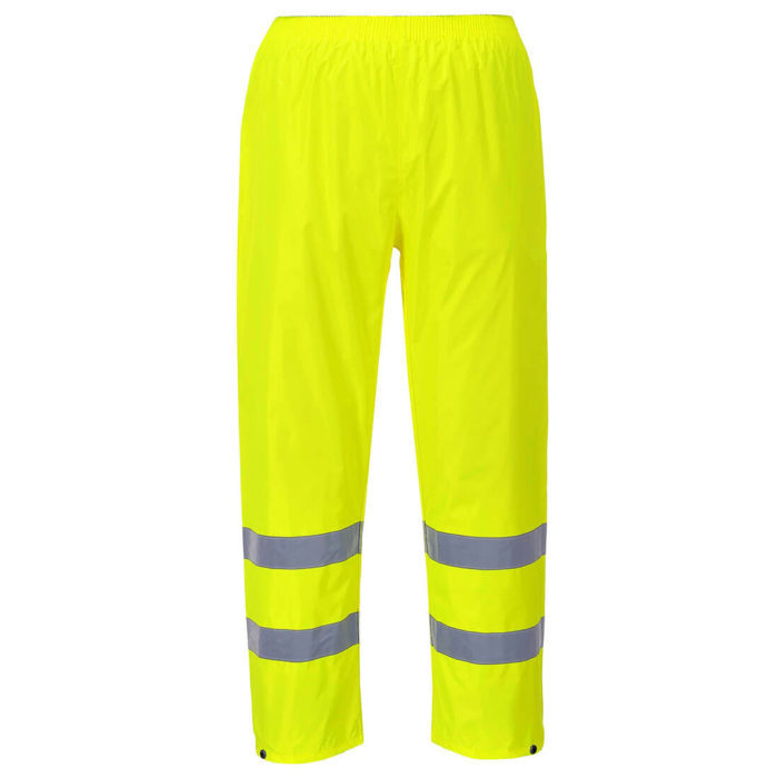 Portwest Yellow Hi Vis Rain Trouser