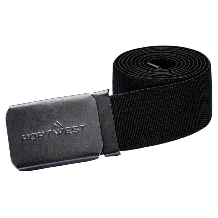 Portwest Black Elasticated Work Belt