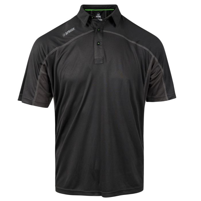 Apache Langley Polo Shirt Black