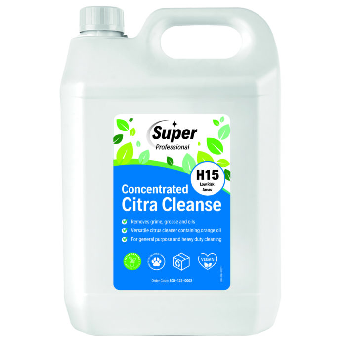 Super H15 Citra Cleanse Concentrate 5L