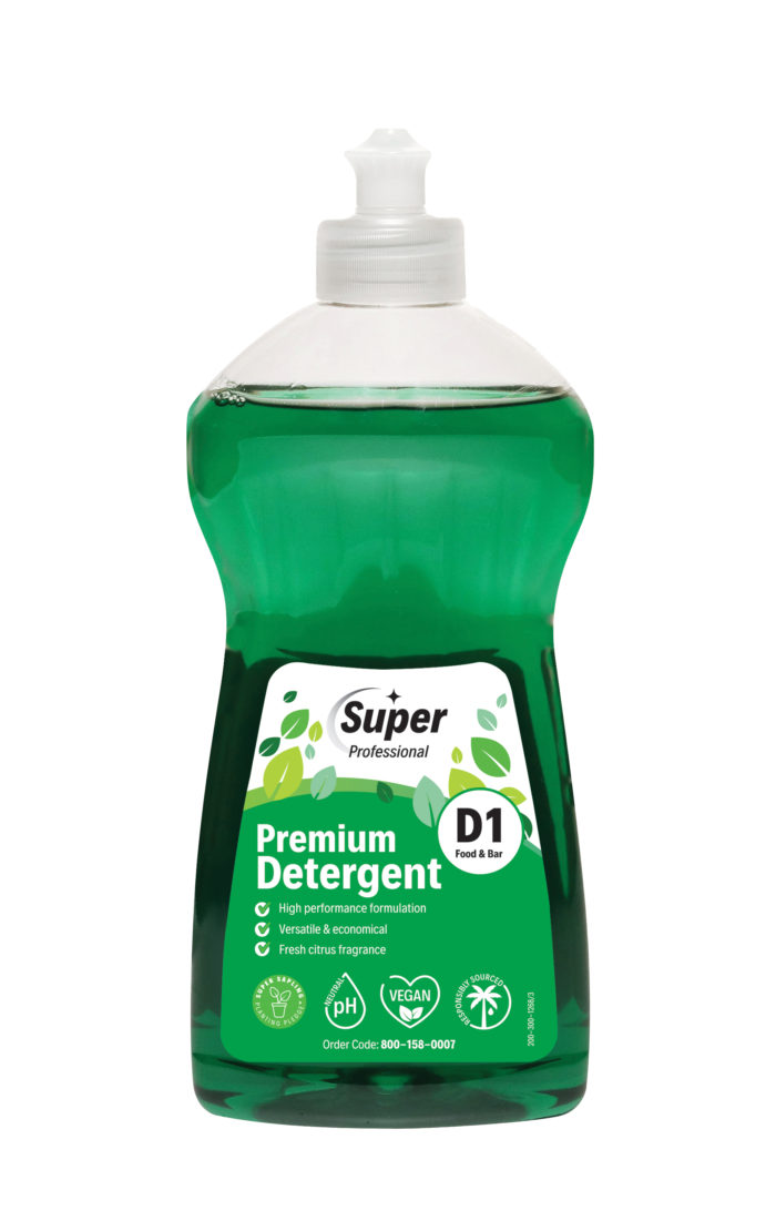 Super D1 Premium Washing Up Liquid 500ml