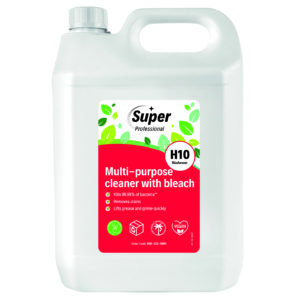 Super H10 Multi-Purpose Cleaner with Bleach 5L