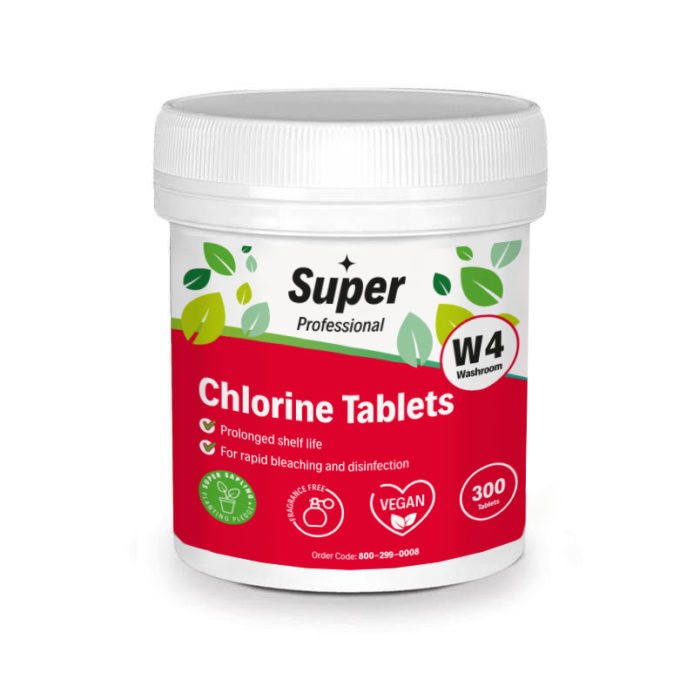 Super W4 Chlorine Tablets (300 Tablets)