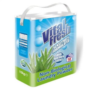 Vital Fresh Aloe Vera Non-Bio Laundry Powder 10kg