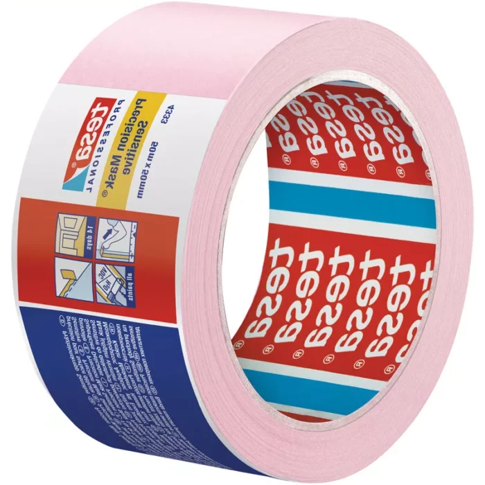Tesa Pink 4333 Precision Sensitive Masking Tape - Image 2