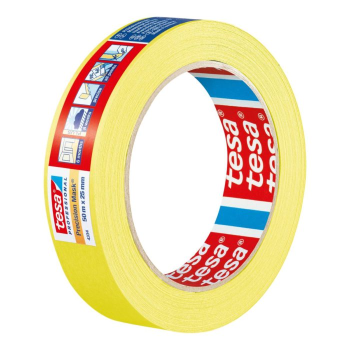 Tesa Yellow 4334 Precision Masking Tape
